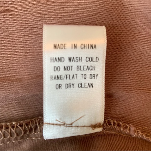 Altar’d State Brown Open Back Lace Overlay Shift Dress - Picture 7 of 8